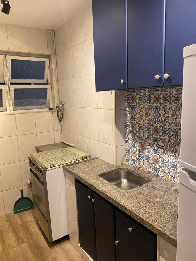 Apartamento Agradavel Em Santos Na Rua Da Praia. Buitenkant foto