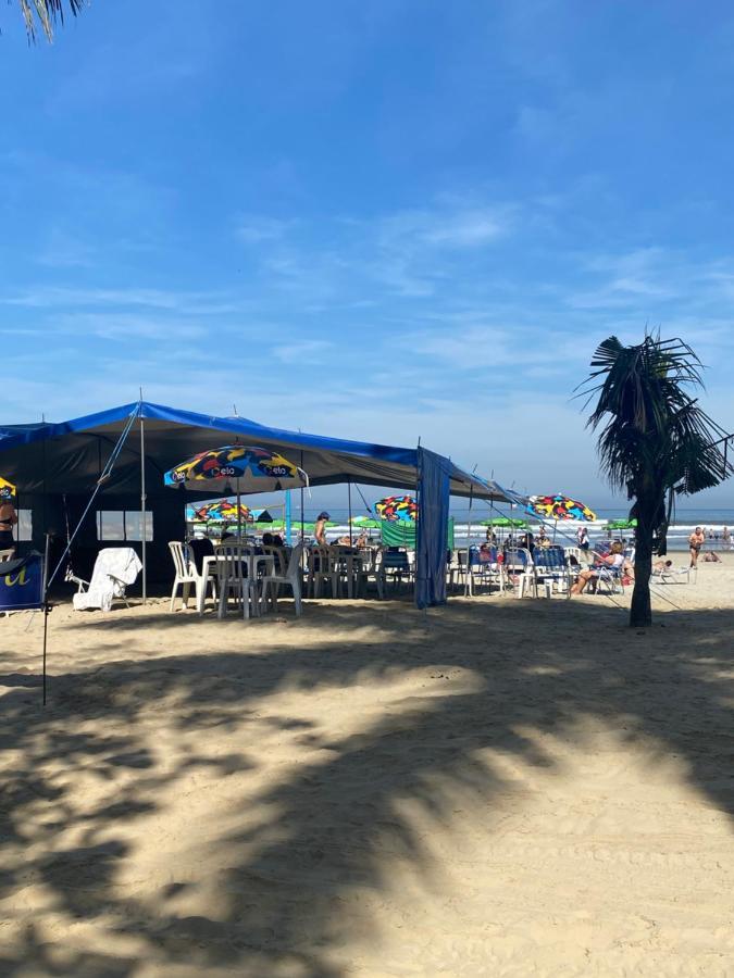 Apartamento Agradavel Em Santos Na Rua Da Praia. Buitenkant foto