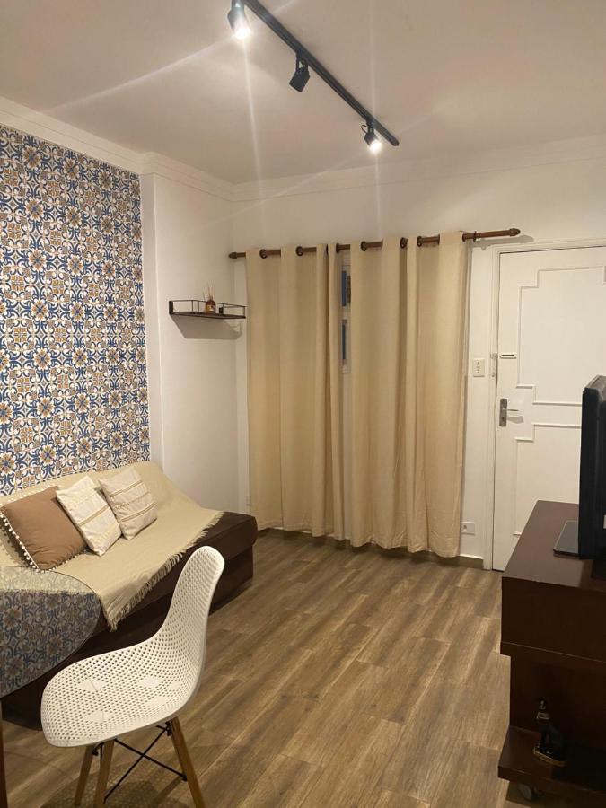 Apartamento Agradavel Em Santos Na Rua Da Praia. Buitenkant foto