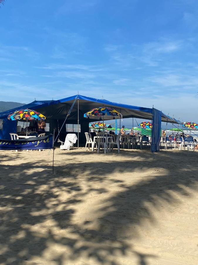 Apartamento Agradavel Em Santos Na Rua Da Praia. Buitenkant foto