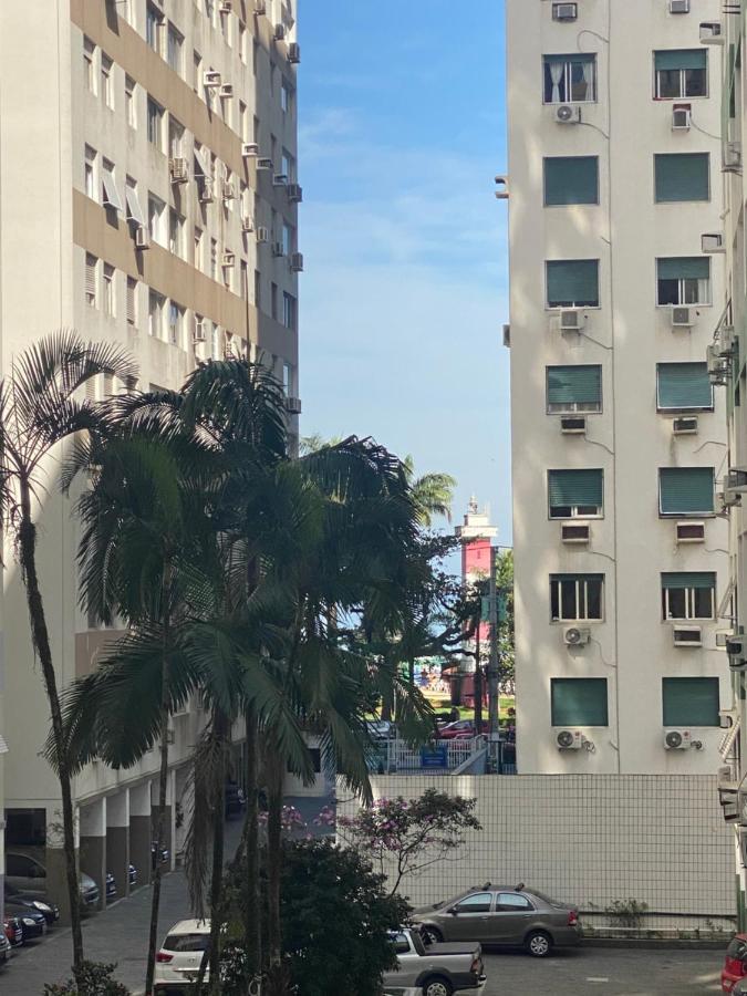 Apartamento Agradavel Em Santos Na Rua Da Praia. Buitenkant foto
